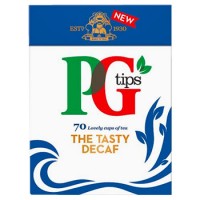 PG Tips DECAF - 70 Tea Bags - Best Before: 11/2025